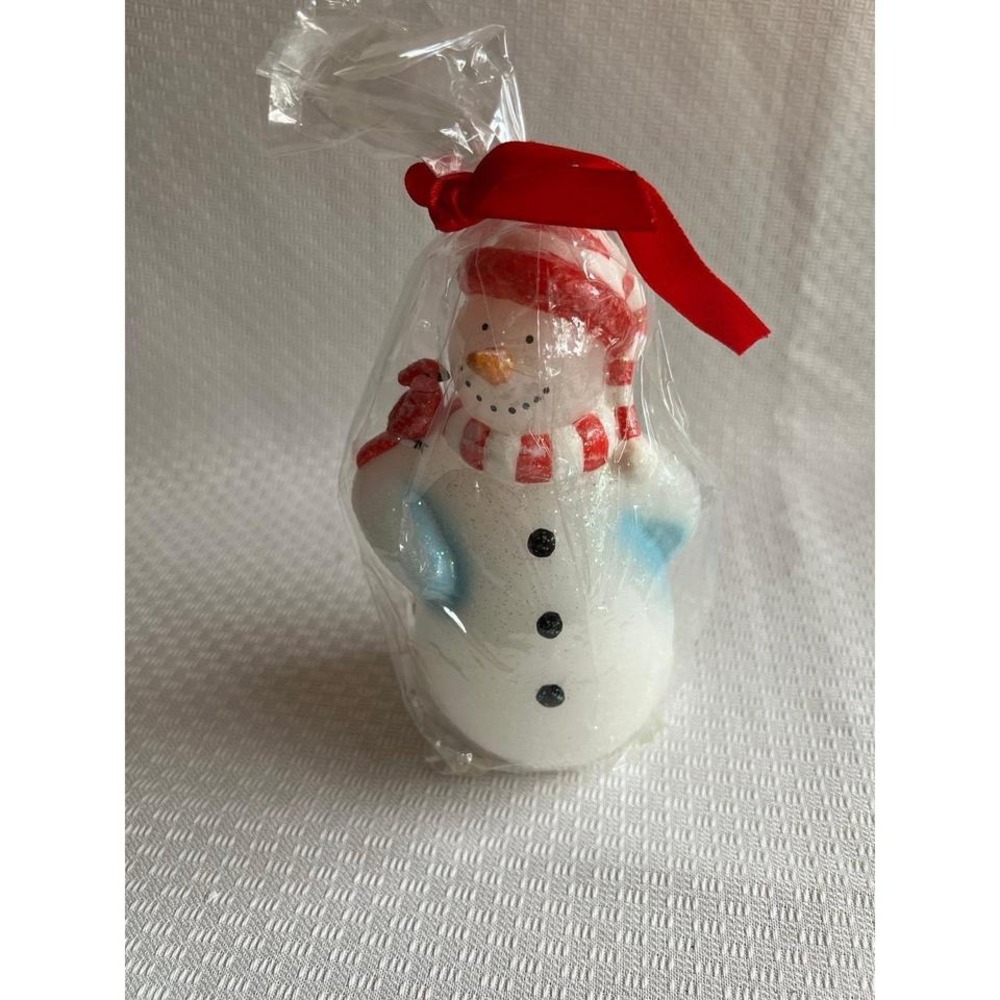 Snowman Candle New